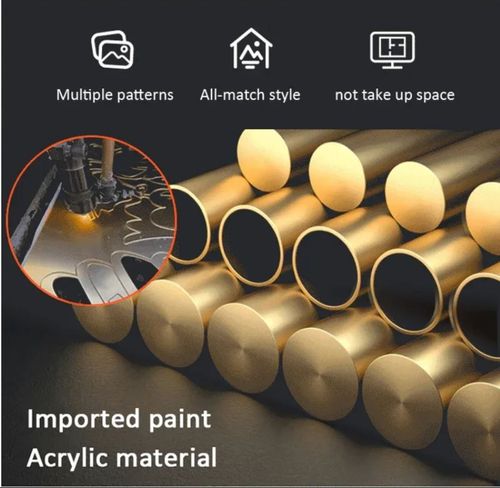 Arabic Metal Art Wall Sticker