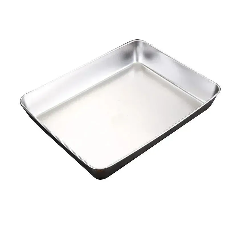 🔥🔥🔥Stainless Steel Square Plate（With Lid）🔥🔥🔥