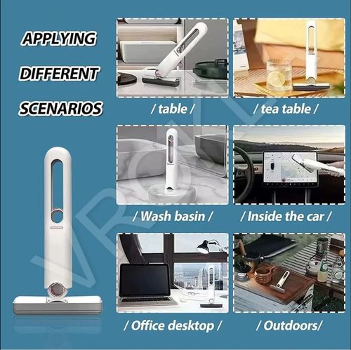 QuickMop™ – 2-in-1 Mop | Self-Squeezing Roller | Lightweight & Space-Saving