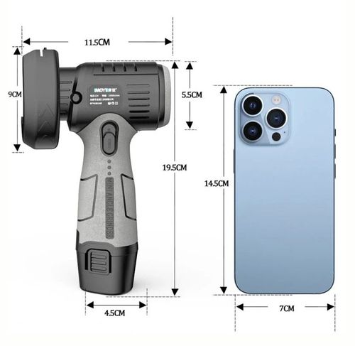 12V Mini Angle Grinder with Cutting Disc