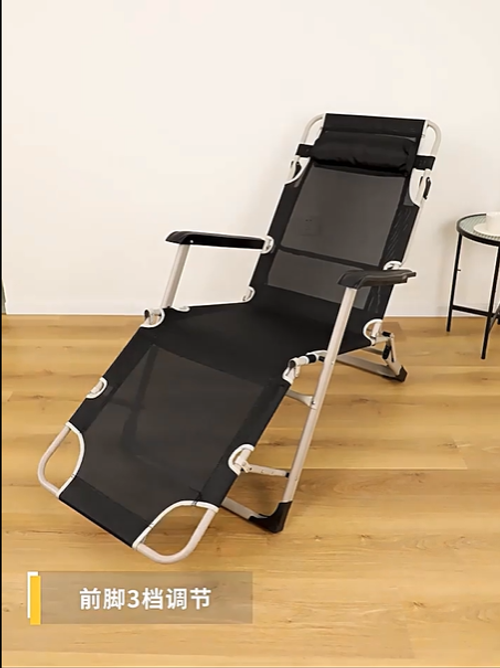 Upgraded Portable Foldable Lightweight Metal Beach Lounger Chaise Sun Lounger Bed and Chair