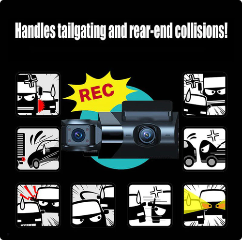 1440P Front Camera + 1080P Interior Camera + 1080P Rear Camera + WiFi + GPS