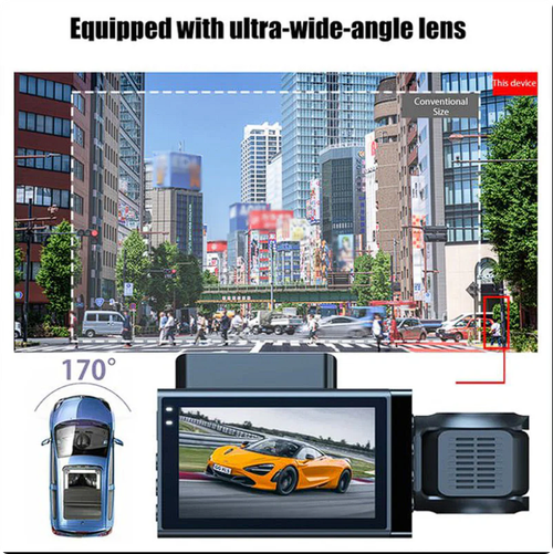 1440P Front Camera + 1080P Interior Camera + 1080P Rear Camera + WiFi + GPS