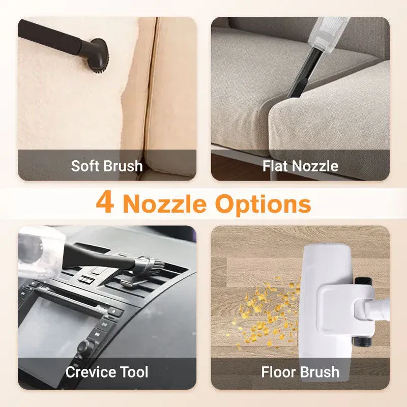 🔥Cordless Vacuum Cleaner - 8000PA Powerful Suction, Suitable for Home and Car