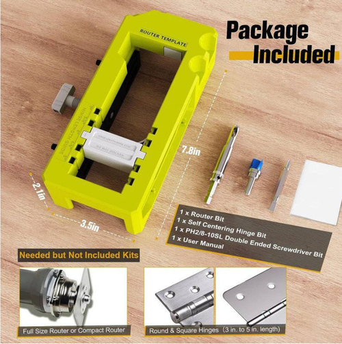 Door Hinge Jig Kit