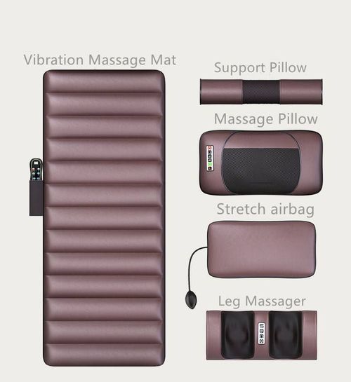 Shiatsu Electric Massage Bed Brand New Vibrating Heating Suitable for Neck Legs Back Waist Buttocks Body