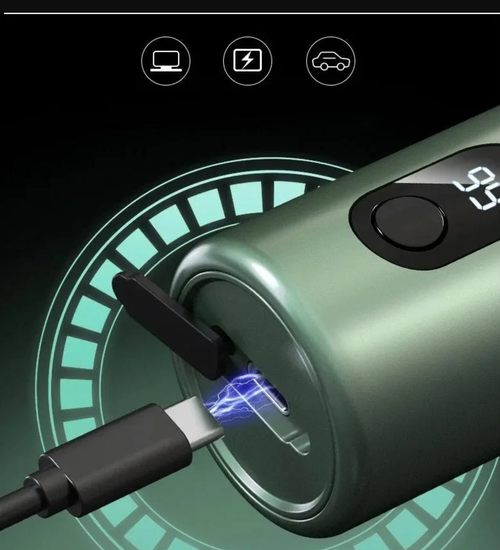 Mini Bärbar Uppladdningsbar Rakapparat