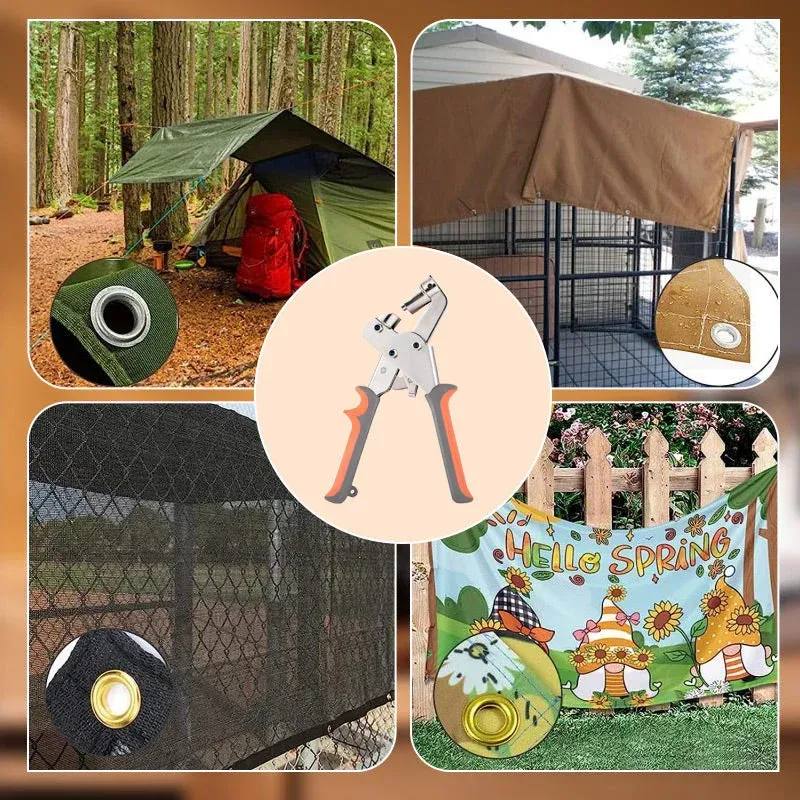 EyeletPliers: Premie Öljet Tång För Presenning Och DIY-Kanvas（Free 20 golden eyelets）