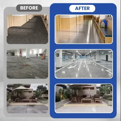 🔥High Gloss Marble Effect Epoxy Flooring