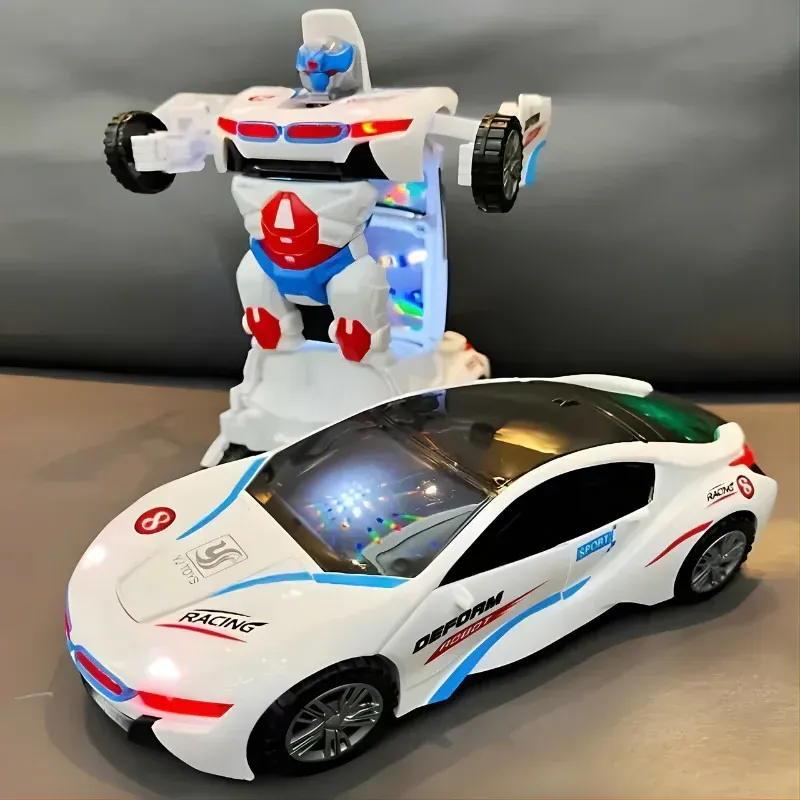 High-Performance Car-To-Robot 2-In-1 Transformer Car Case（Includes 6 rechargeable batteries + char）ger + screwdriver❤️