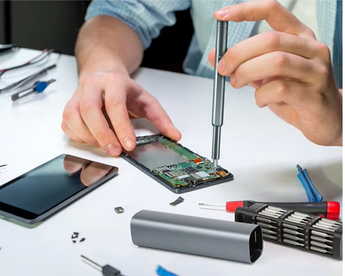 🪛46-in-1 Precision Steel Screwdriver Set with Mini Magnetic Drill Bit Repair Tool Set for Mobile Phones, Cameras, Watches, and Laptops