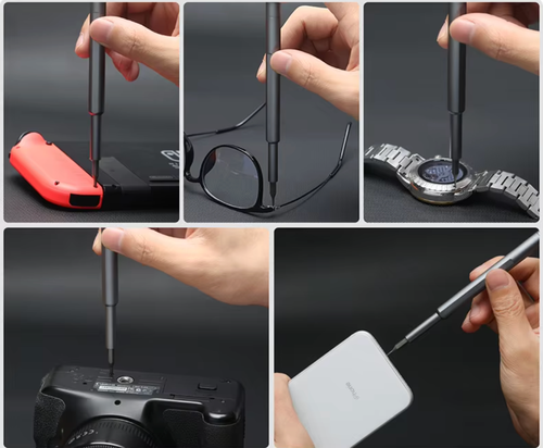 🪛46-in-1 Precision Steel Screwdriver Set with Mini Magnetic Drill Bit Repair Tool Set for Mobile Phones, Cameras, Watches, and Laptops