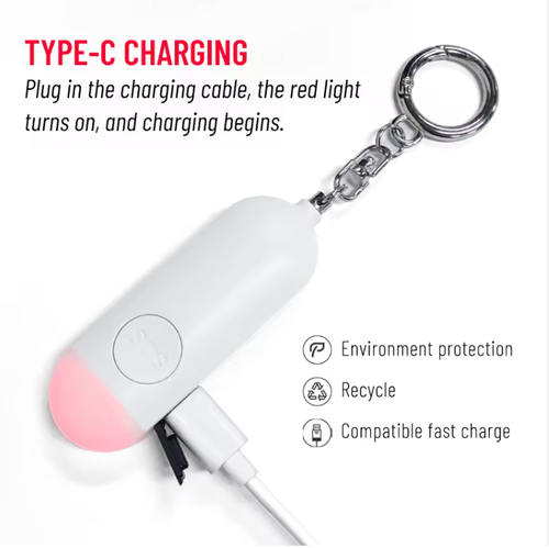 Rechargeable key finder, GPS tag finder, security alarm device, travel luggage wallet tracker, SOS alarm.