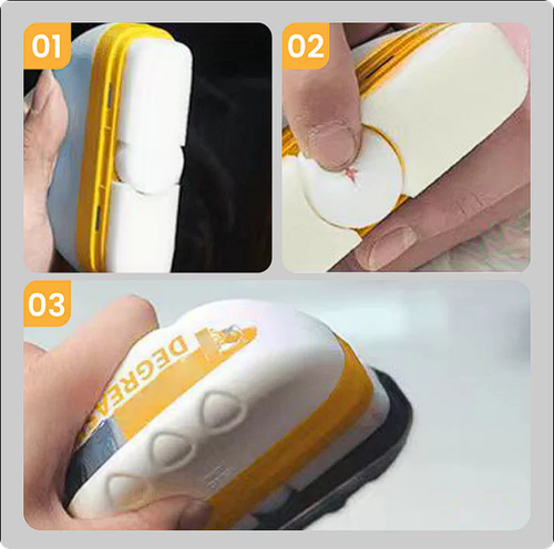 Efficient Car Glass Oil Film Cleaner 🔥