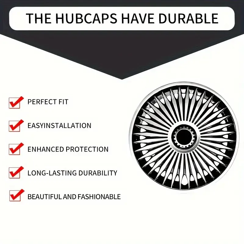Cool hubcaps, non-destructive installation