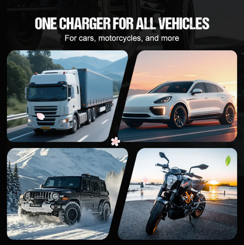 🔋 12V 6A Smart Car Battery Charger – Pulse Repair Technology, Auto Maintain & Desulfation 🚗⚡