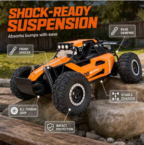 High-speed RC off-road vehicle – Fast
