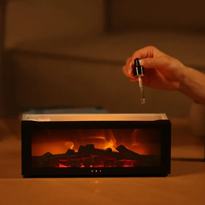 Fireplace Flame Diffuser Humidifier with Remote🔥