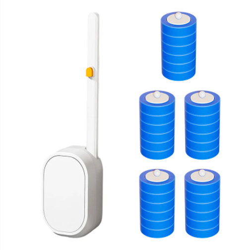 Disposable Toilet Brush with Replaceable Head