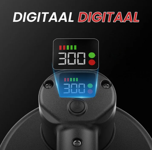 Electric industrial suction cup with intelligent display, load capacity 300 kg