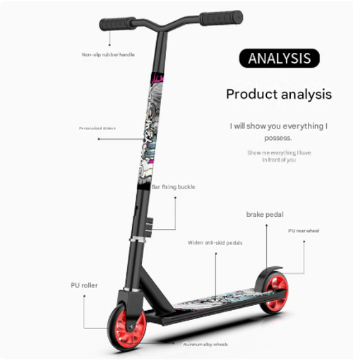MADD GEAR MG2 OBSIDIAN SCOOTER VENOM