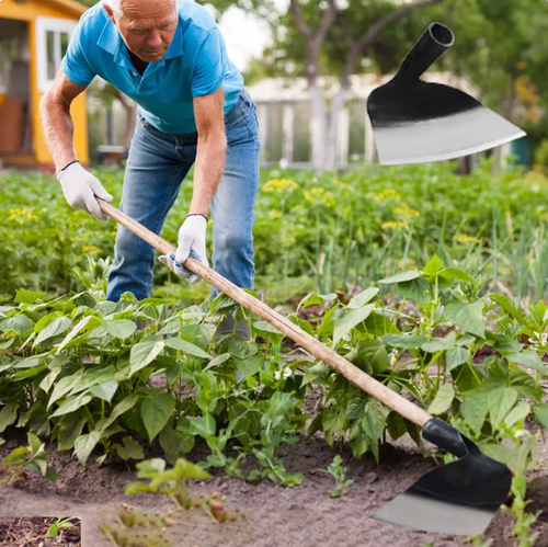 Heavy-Duty Steel Farm Gardening Weeding Hoe Head2pc⛏️🌿