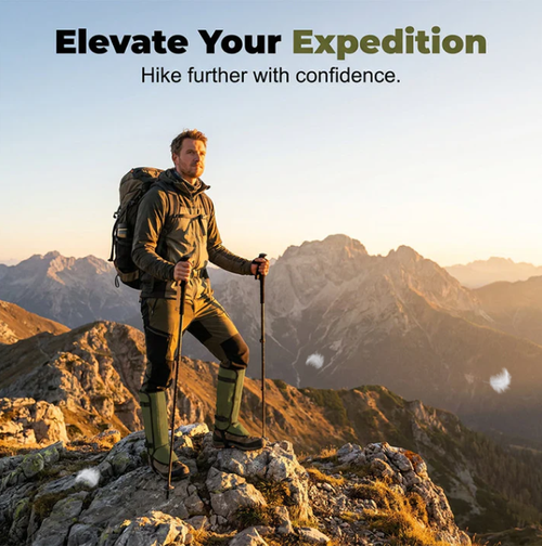 Waterproof Hiking Gaiters for Outdoor Adventures