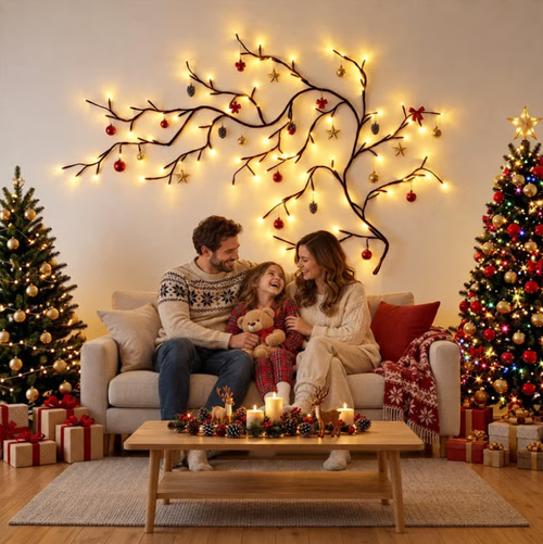 Flexible LED String Lights | Remote Controlled Christmas Decoration