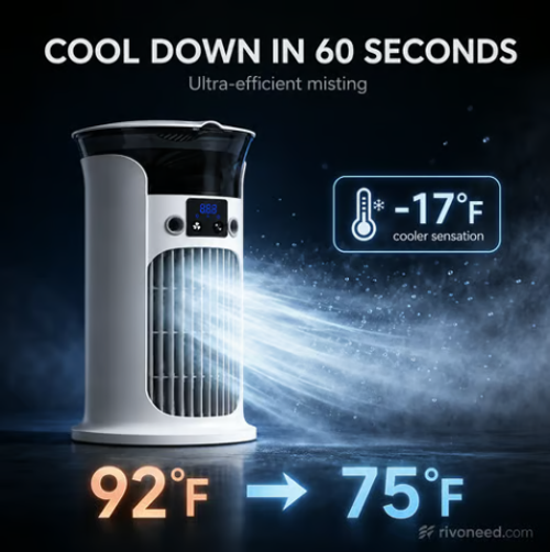 Promotion 🔥3-in-1 Desktop Air Cooler Fan