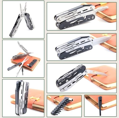 Spot Multi-Functional Disassembly Pliers Scissors Outdoor Camping Fire Tools Multi-Purpose Survival Knife Pliers High-End Folding Tool Pliers