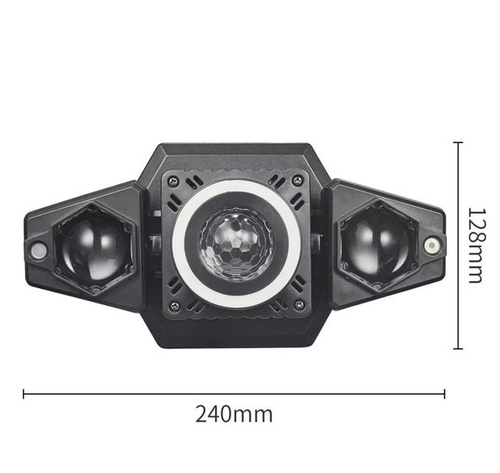 Global Hit! Angel Sphere Light 360° Endless Rotation·Club-Grade Beam Feast