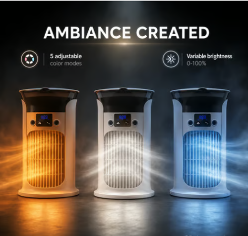 Promotion 🔥3-in-1 Desktop Air Cooler Fan