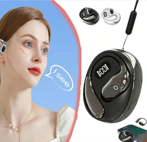 MS190 Translation Earbuds, Supports Real-Time Translation in 156 Languages