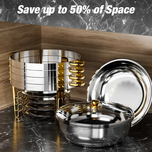 Stainless Steel Chafing Dish Buffet Set 🔥