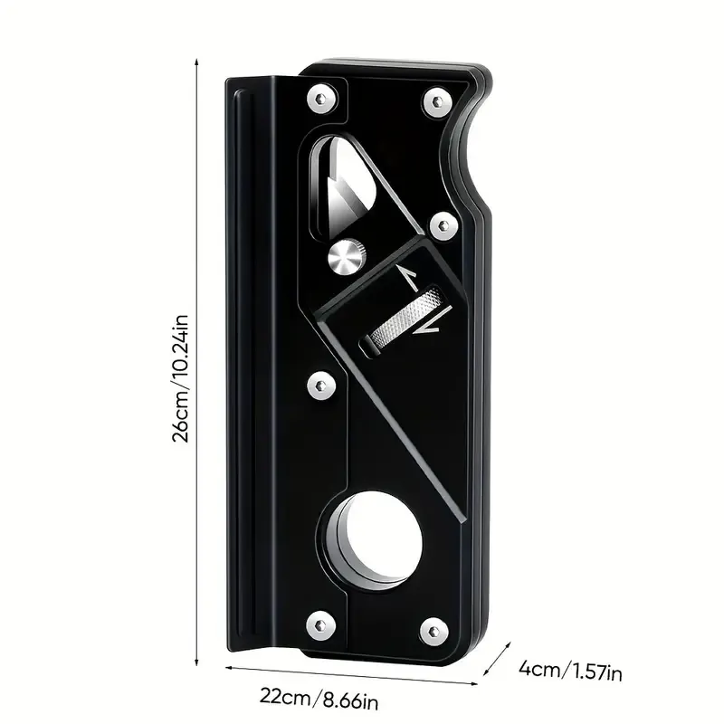 Brush edge machine - woodworking edge leveling tool with auxiliary positioner, hand brush edge machine is suitable for fast edge trimming of wood