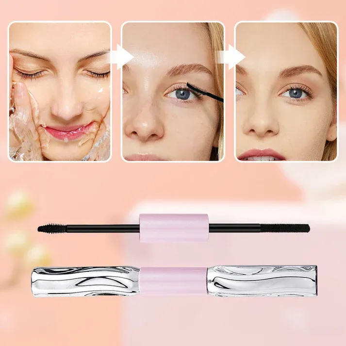 2-in -1 Long-Lasting Volumizing and Curling Mascara