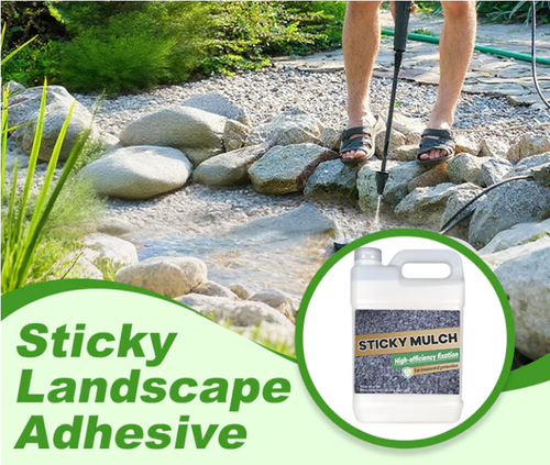 Drying Sticky Landscape Adhesive- Strong hold & easy application