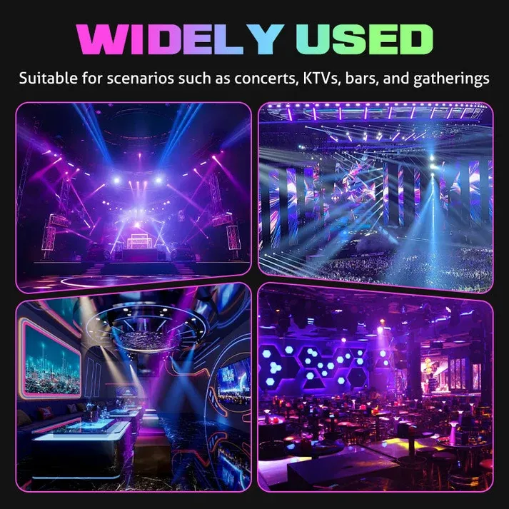 Multi-beam LED ambient lighting
