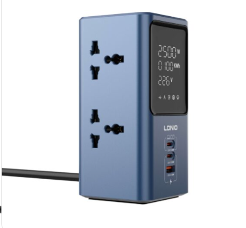 45W Universal Power strip desktop LED power Adapter LDNIO SC2