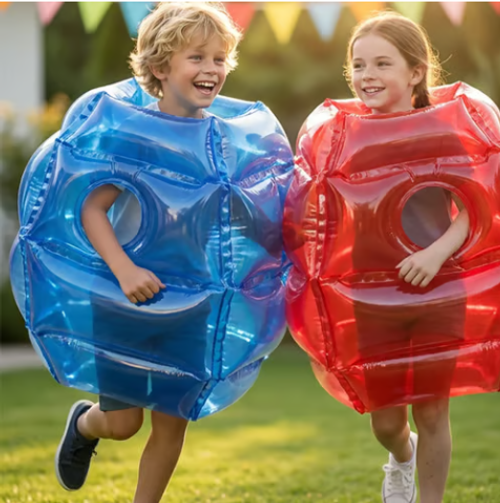 Inflatable Bumper Ball Suit  Two items make a set