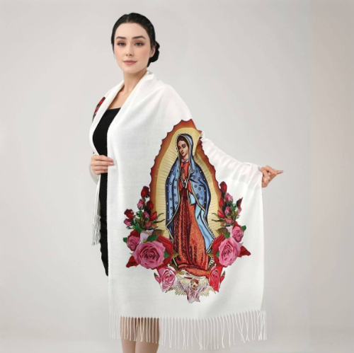 Heavenly Grace Shawl    White