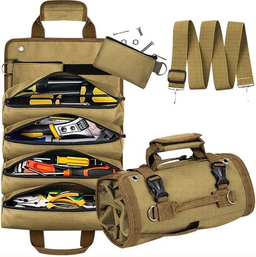 🔥Hardware Tool Roll Storage Bag