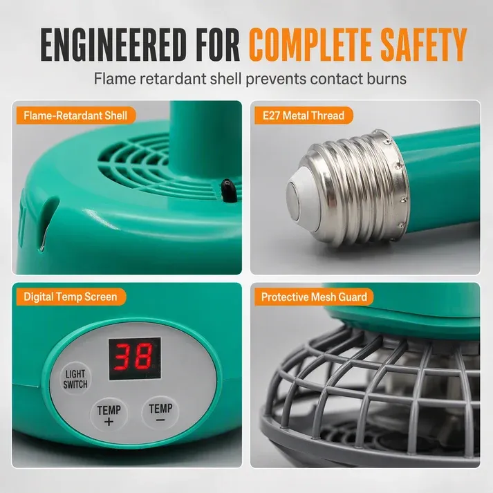 Intelligent Temperature Control Brooder Heater💡