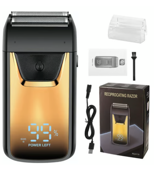 Mini Portable Electric Shaver with LED Display