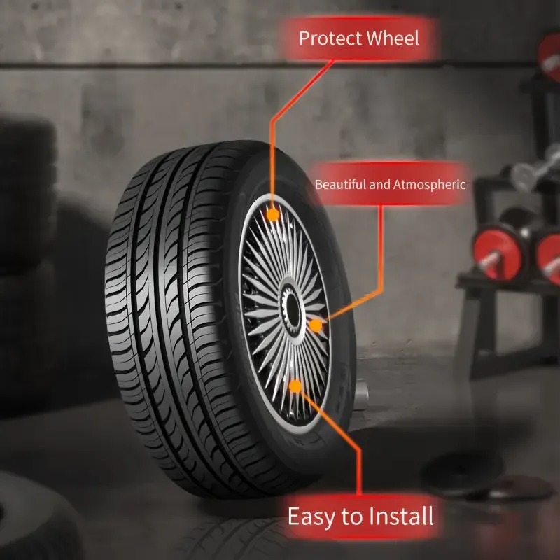 Cool hubcaps, non-destructive installation