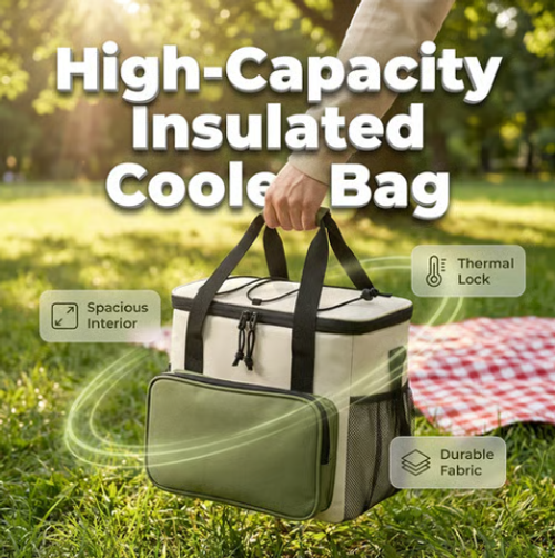 Large Capacity Insulated Cooler