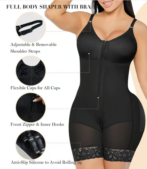 Control Butt Lifter Shaper – Zipper Crotch for Comfort and Confidence