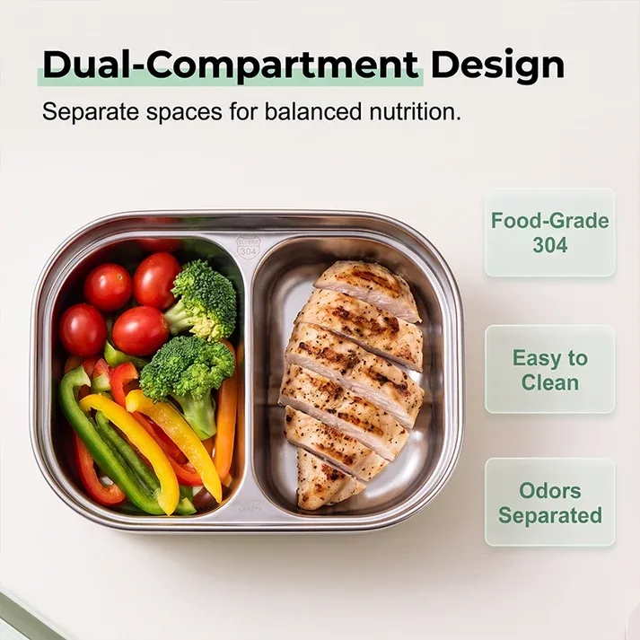 Heated Lunch Box Waterless Food Warmer