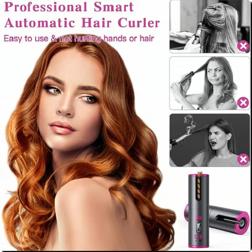 Cordless Automatic Hair Curler