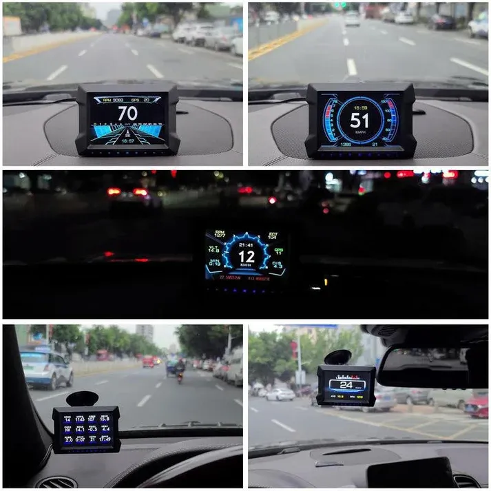 mart Car Real-Time Monitoring Dashboard Display